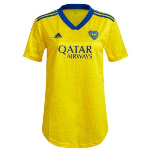 Thailande Maillot Football Boca Juniors Third Femme 2022-23 Jaune